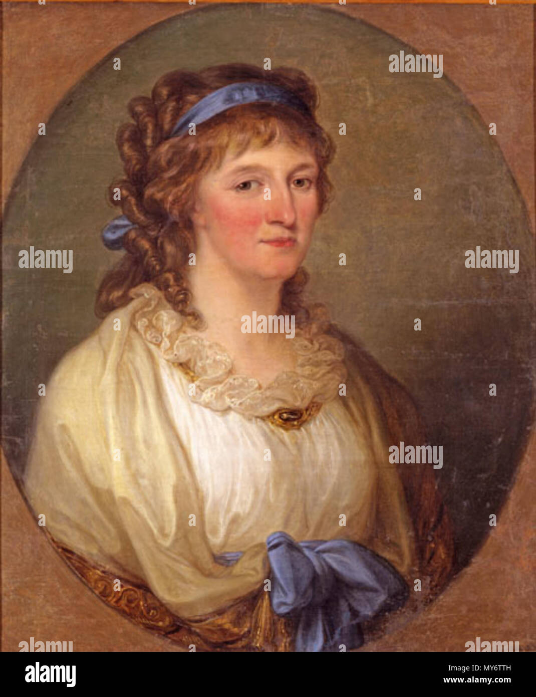 . Deutsch: Angelika Kauffmann (1741-1807) Luise Fürstin von Anhalt-Dessau geb. von Brandenburg-Schwedt (1750-1811). Foto: Kulturstiftung DessauWörlitz, Heinz Fräßdorf. Il 5 agosto 2013, 18:32:01. Sconosciuto 330 Louise von Anhalt Dessau Gemaelde von Angelica Kauffmann KsDW Fraessdorf Bildarchiv Foto Stock