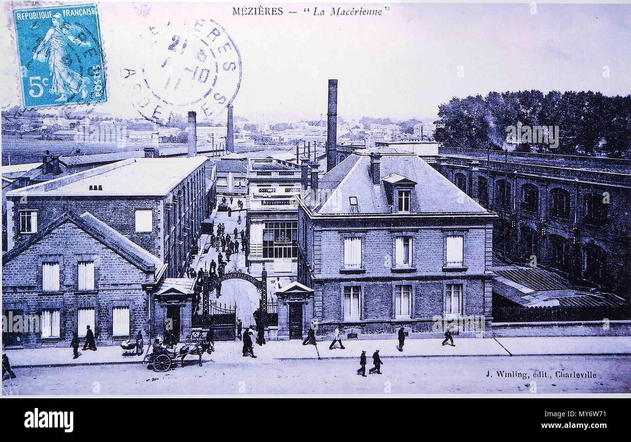 308 La Macérienne 7 x 1910 Foto Stock