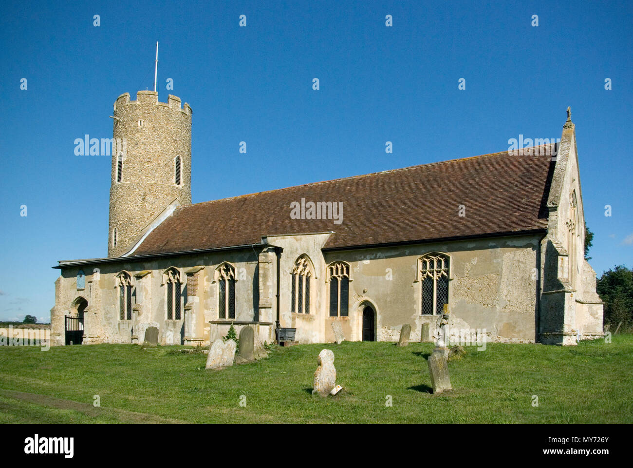 Chiesa di tutti i santi, Frostenden Foto Stock