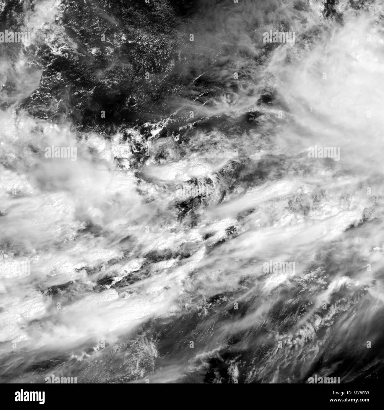 . Inglese: Geostazionario immagini di 2017's depressione tropicale 26W . Il 18 ottobre 2017. Naval Research Laboratory 13 26W Geostationary VIS-IR 2017 Foto Stock