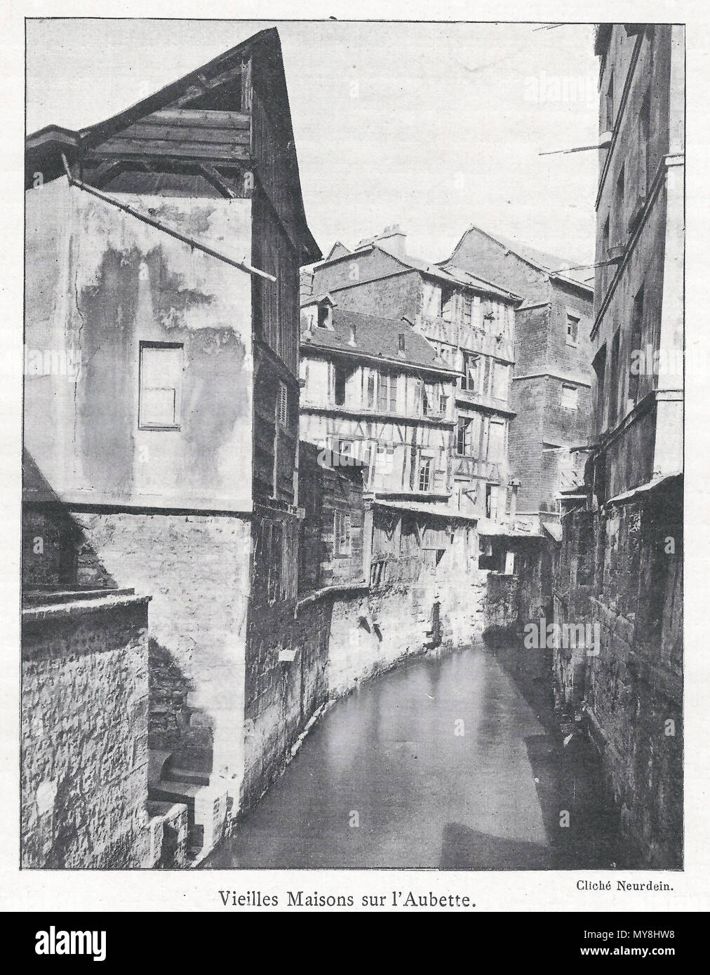. Français : Vieilles maisons sur l'Aubette . prima di 1904. Neurdein nomi alternativi o Jean César Adolphe Neurdein (aka "Charlet'), 1806-1867; o il suo primo figlio Etienne (1832-1918); o il suo secondo figlio Antonin (1846-1914) Descrizione fotografo competente controllo : Q598875 550 Vieilles maisons sur l'Aubette Foto Stock