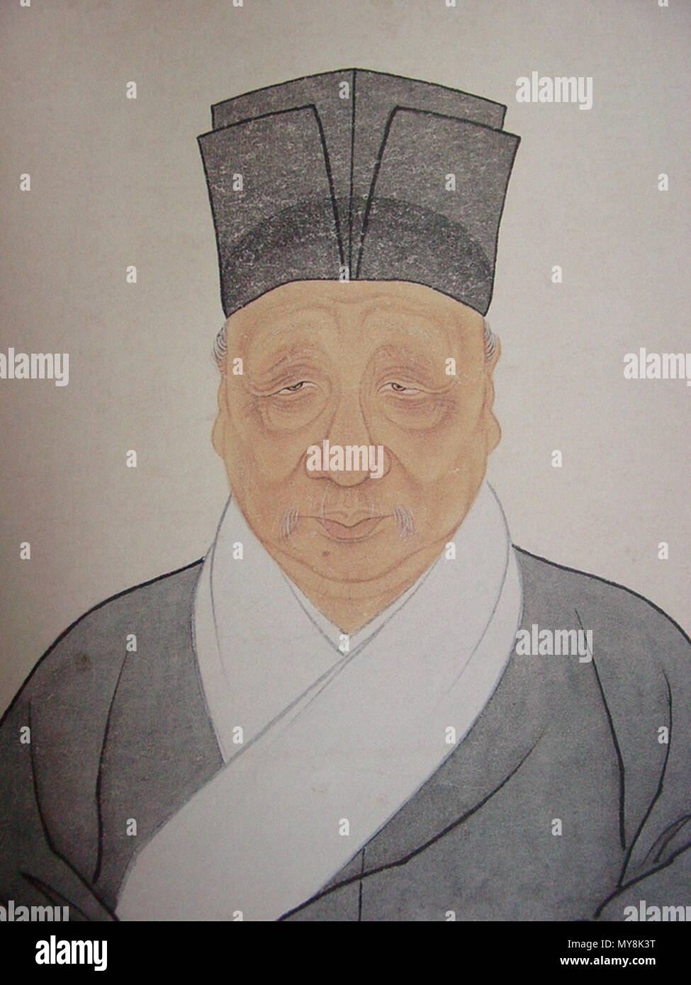 607 吳氏先祖容像十四 Foto Stock