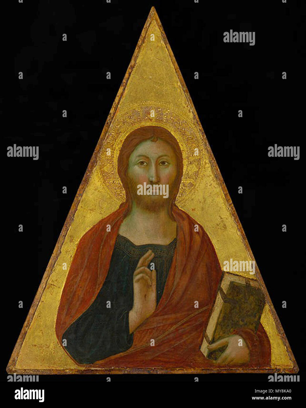 . Inglese: Niccolò di Segna, Cristo Benedicente, ca. 1340, North Carolina Museum of Art . 3 febbraio 2016, 16:30:07. Niccolo di Segna 386 Niccolo di Segna, Cristo Benedicente, ca. 1340, North Carolina Museum of Art Foto Stock