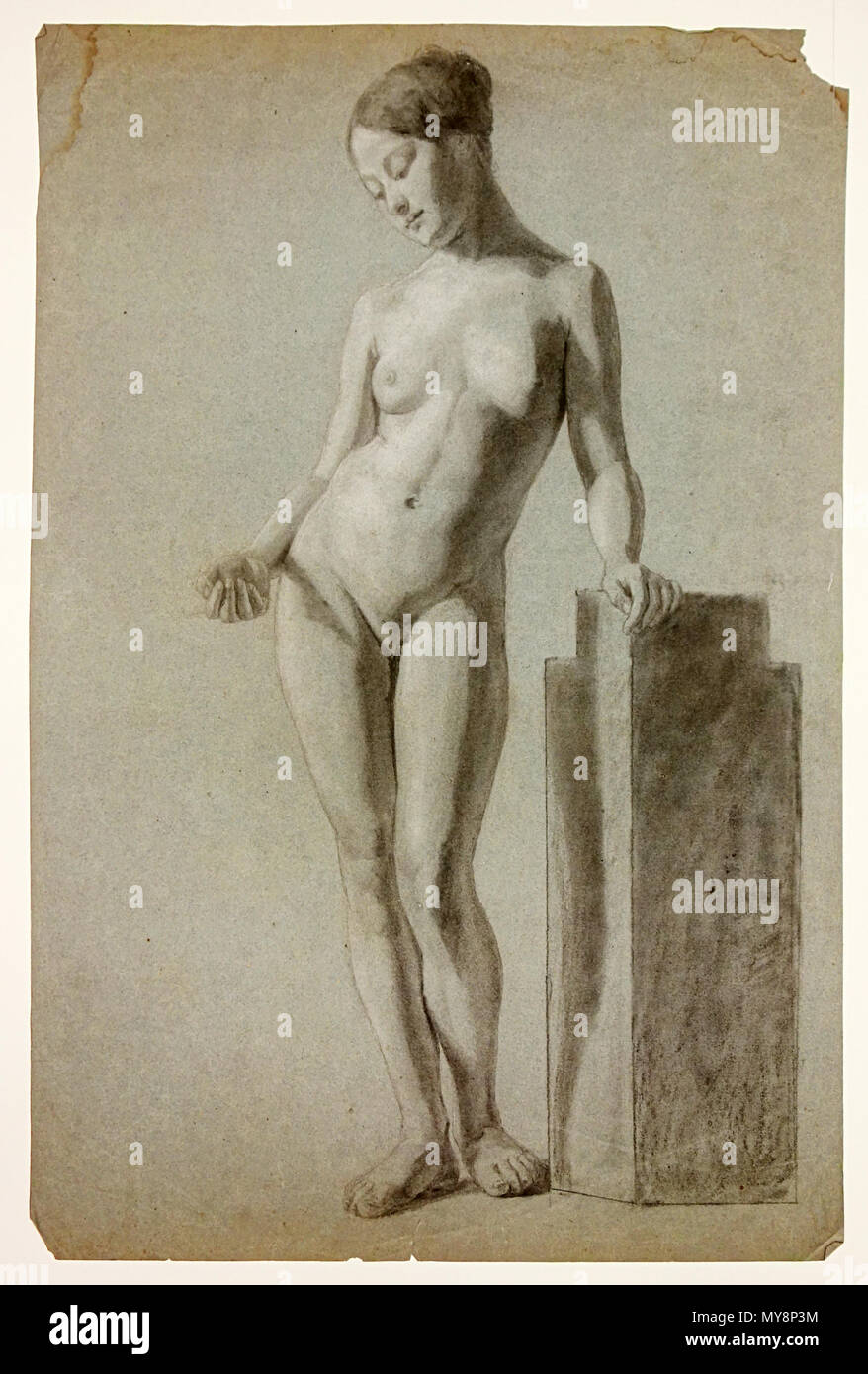 324 Lille PdBA Leroy etude femme Foto Stock