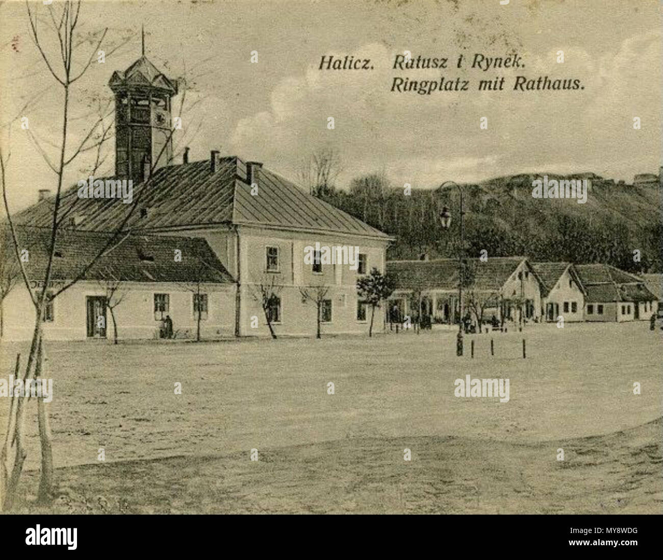 . Українська: Municipio di Halych . Il 31 ottobre 2017, 11:10:09. Sconosciuto 228 municipio di Halych Foto Stock