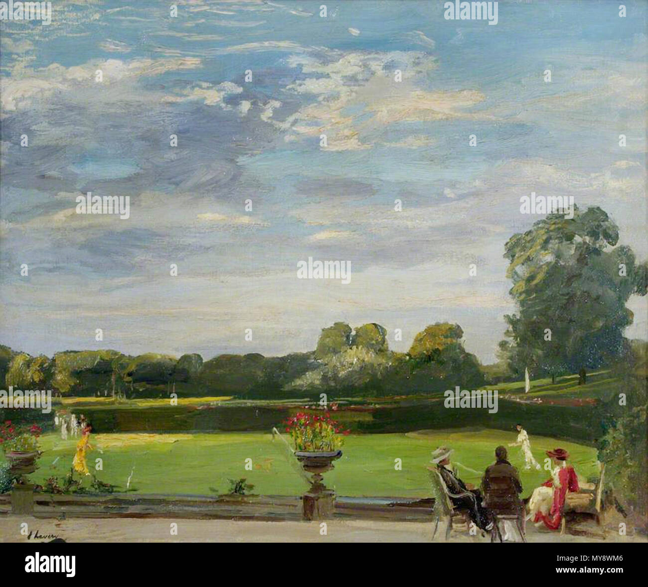 . Джон Лавери (англ. John Lavery) (1856-1941) - ирландский художник, портретной мастер и пейзажной живописи. ================== Sir John Lavery RA (20 marzo 1856 - 10 gennaio 1941) era un pittore irlandese più noto per i suoi ritratti e raffigurazioni di guerra. www.youtube.com/watch?v=yRaCb7czsQI . 22 novembre 2017, 08:19. Leonid Ll 490 Sir John Lavery 106 (38519205756) Foto Stock