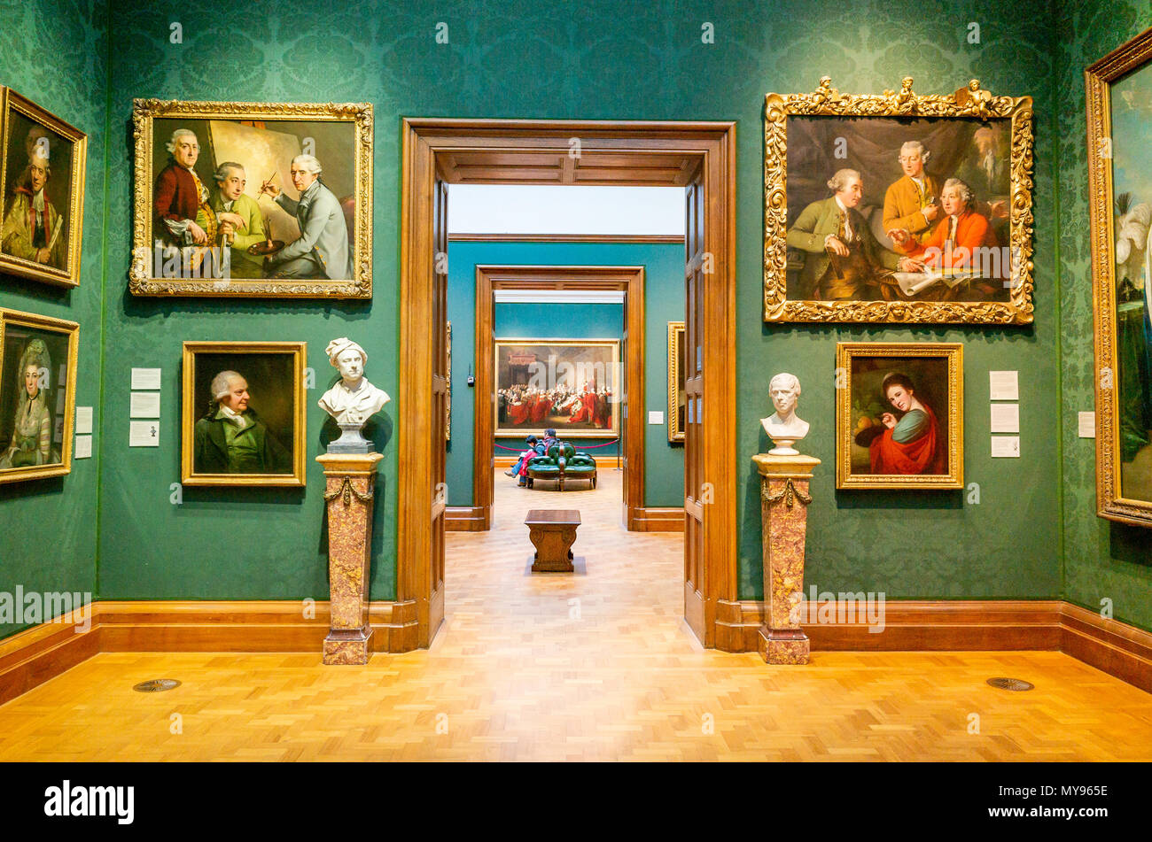 La National Portrait Gallery di Londra, Regno Unito Foto Stock