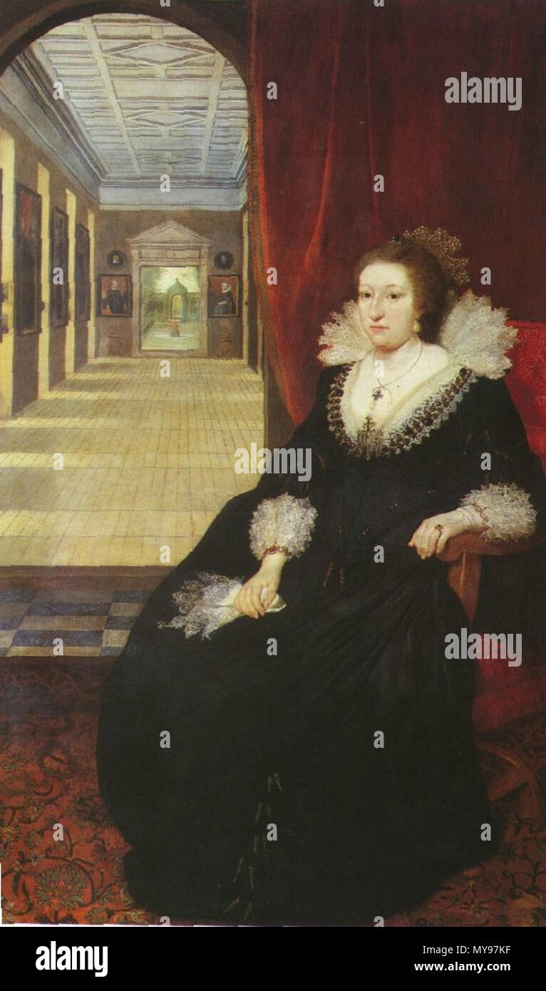 . 1619 Alathea Talbot, contessa di Arundel . Il XVII secolo. British (Inglese) Scuola (?) 27 Alathea Talbot, contessa di Arundel Foto Stock
