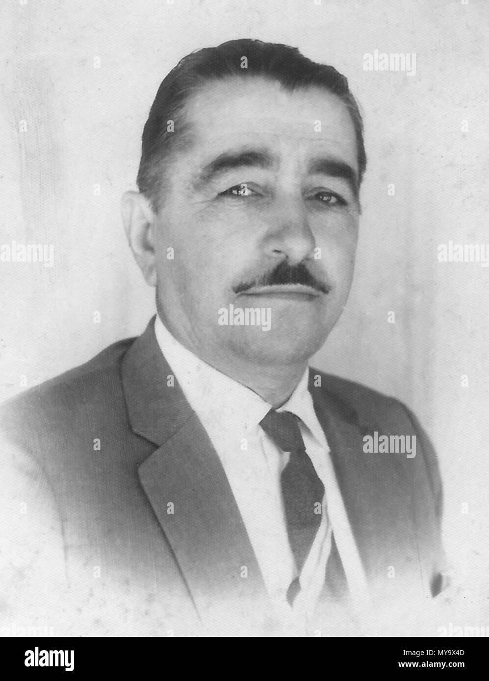 . Português: Balicio Bernardes . Il 15 aprile 1955. 60 sconosciuto Balicio Bernardes Foto Stock