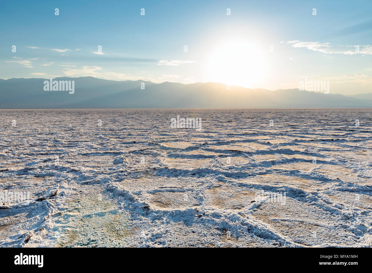 Parco Nazionale della Valle della Morte, California, Stati Uniti d'America. Foto Stock