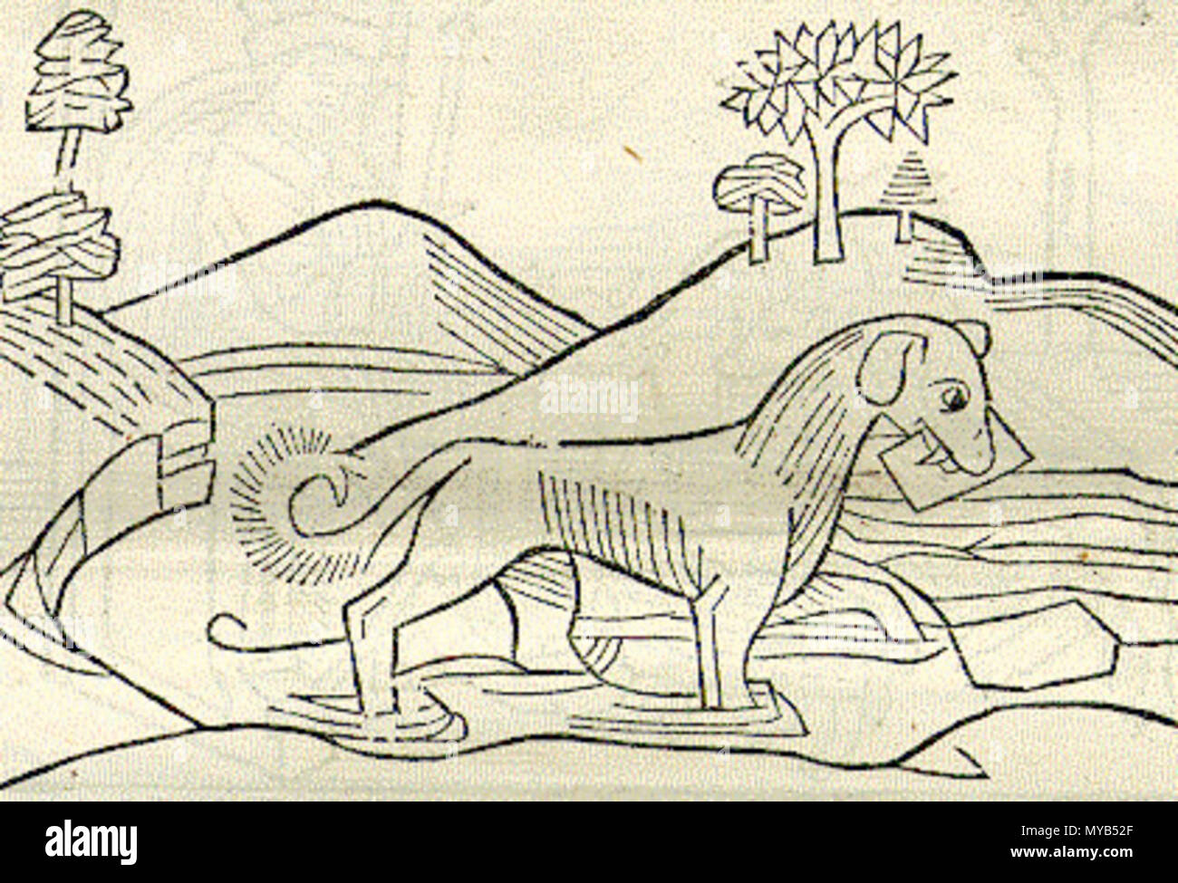 . Alciato il libro di emblemi del Memorial Web Edition in latino e inglese Andrea Alciato's Emblematum liber o libro di emblemi ha avuto enorme influenza e popolarità nel XVI e XVII secolo. Si tratta di una collezione di 212 emblema latina poesie, ciascuno costituito da un motto (un proverbio o altri brevi enigmatica espressione), una foto e un testo epigrammatic. Alciato il libro è stato pubblicato per la prima volta nel 1531, e fu ampliata in varie edizioni durante la vita dell'autore. Esso ha iniziato una mania per l emblema della poesia che durò per diversi secoli. Usiamo il testo latino e immagini da un importante edizione 1 Foto Stock