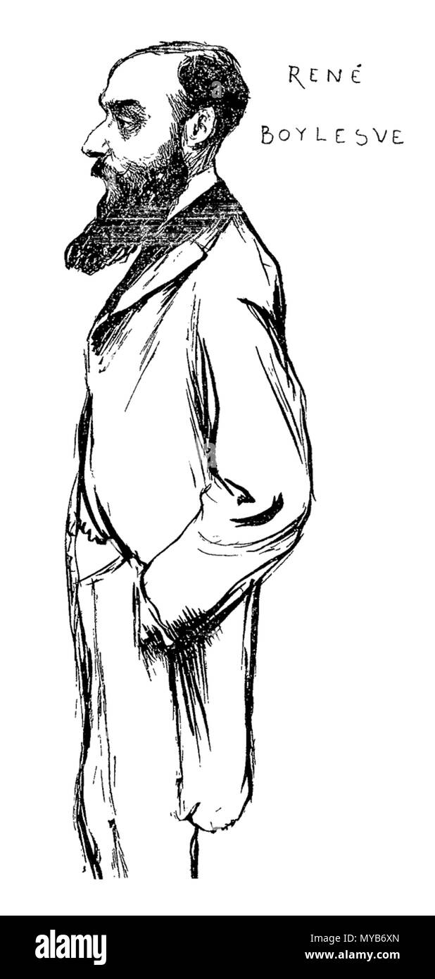 84 René Boylesve da Jean Veber Foto Stock