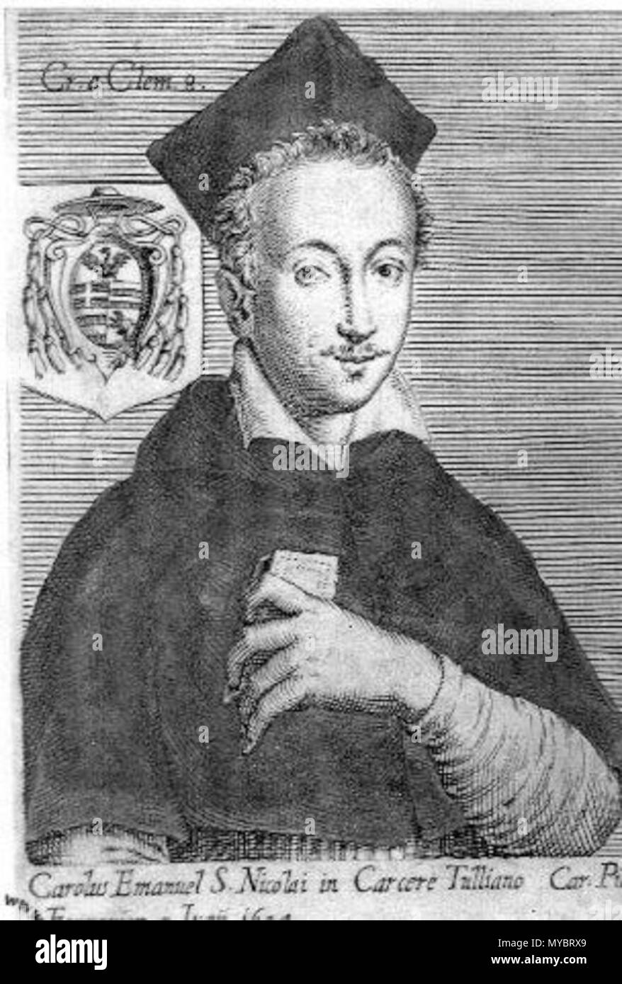 . Inglese: Carlo Emanuele Pio di Savoia . Il 2 settembre 2011. Unknown 98 Carlo Emanuele Pio di Savoia ritratto w Foto Stock