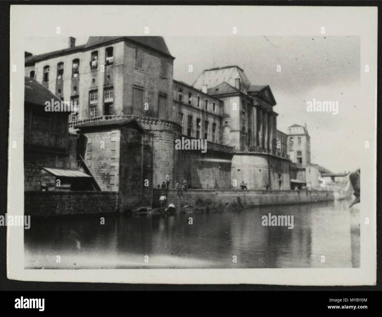 112 Château de Commercy caserne Bercheny Foto Stock