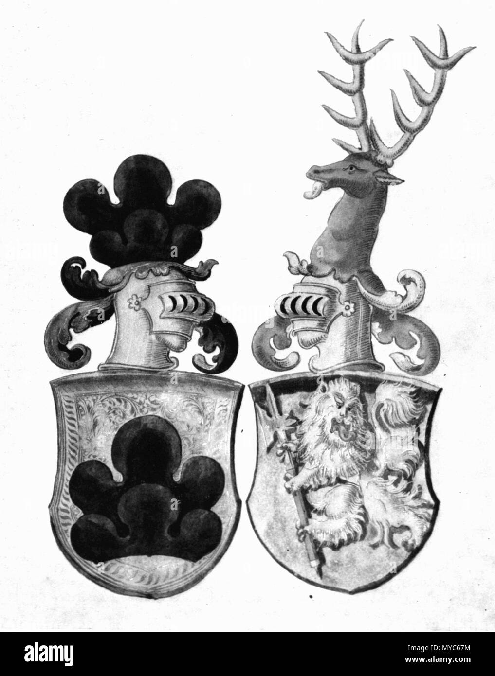 139 DH3-136Schwarzenberg-Zimmern Allianz Foto Stock