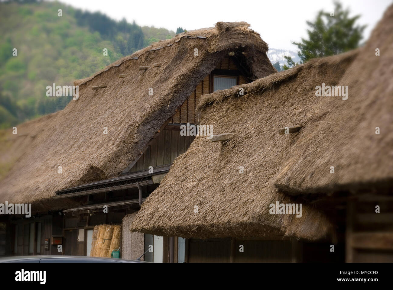 Casa gassyo in gassho Zukuri Folk Village Giappone Foto Stock