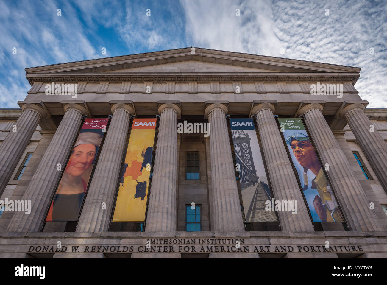 Lo Smithsonian American Art Museum di Washington DC. Foto Stock