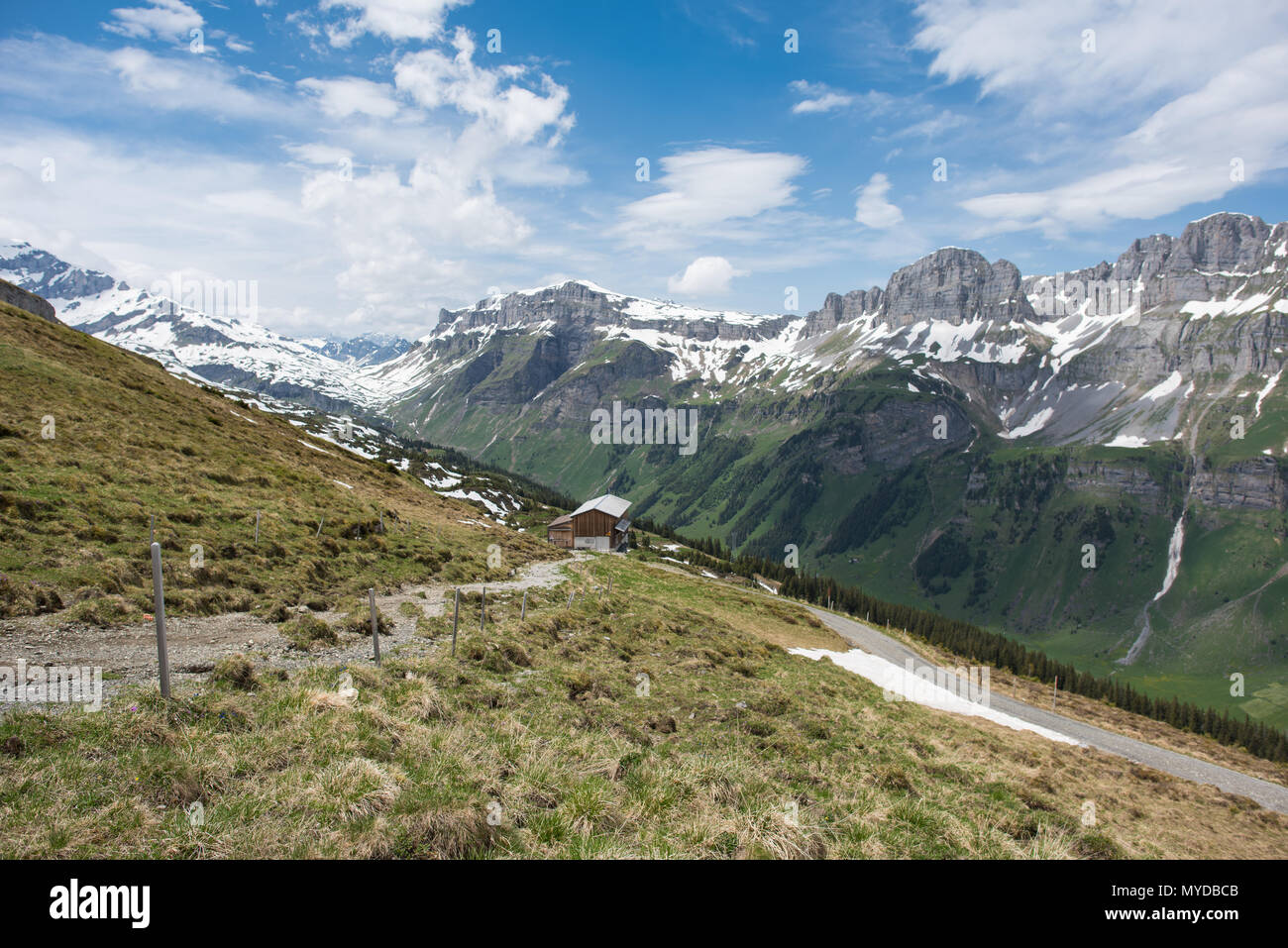 Fisetenpass svizzera CANTONE DI URI Foto Stock