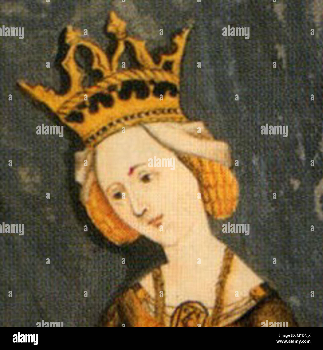 . Inglese: Elisabeth von Hohenzollern-Nürnberg . la mezza età. Anonimo 158 Eliska rim Foto Stock