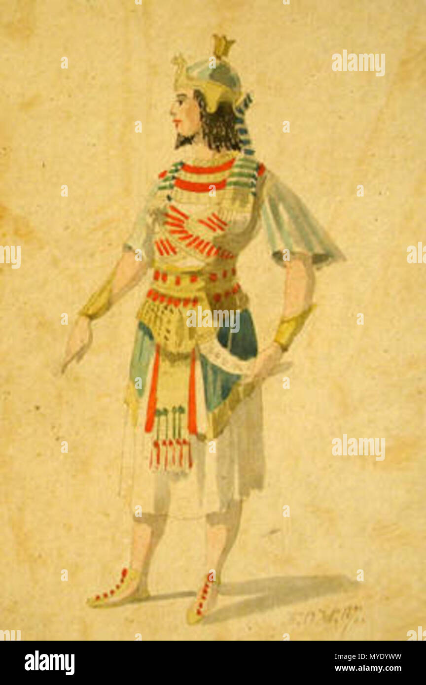 179 Figuri d'Aïda-MAE-EscF24528 Foto Stock