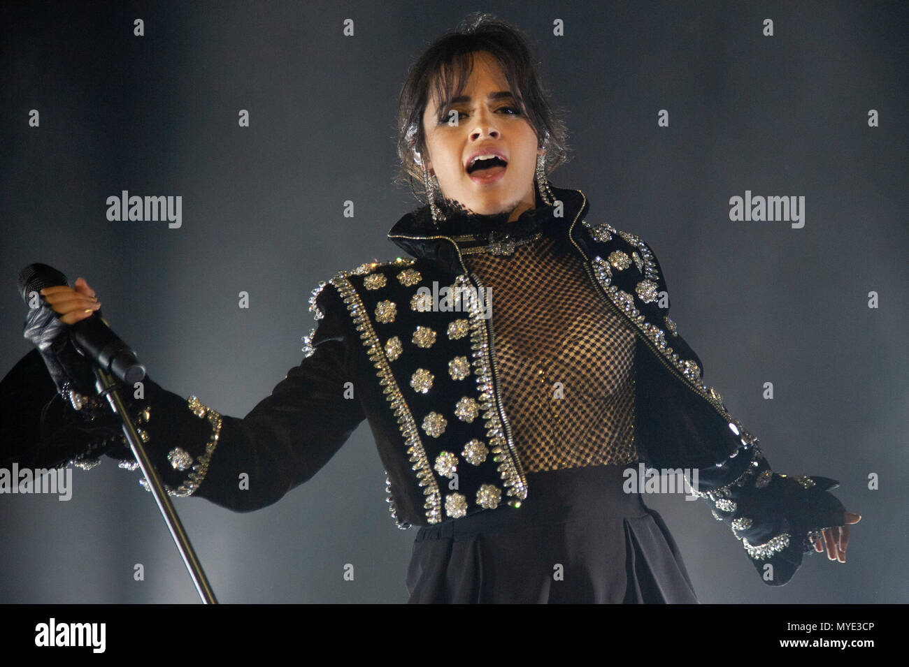 Camila Cabello, mai essere lo stesso Tour, O2 Academy, Birmingham, Regno Unito. 6 giugno 2018. Credit: Antony Nettle/Alamy Live News Foto Stock