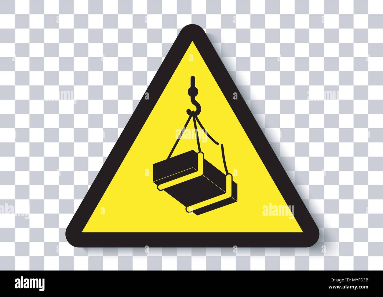 Vettore di design industriale segno di sicurezza Illustrazione Vettoriale