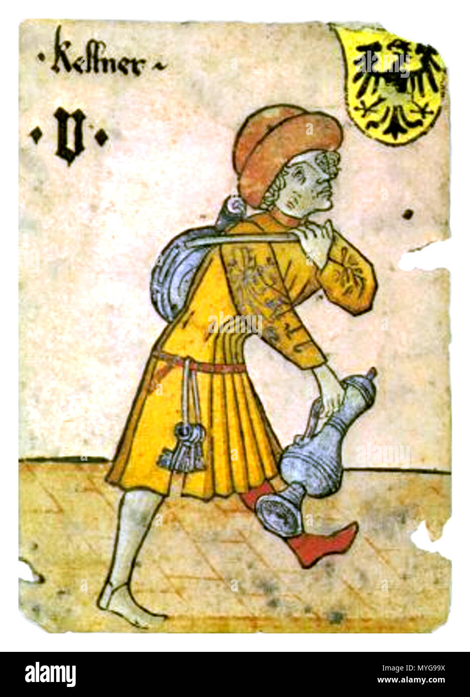 243 Hofämterspiel - Deutschland - V Kellner Foto Stock