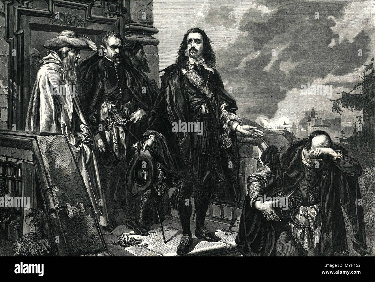 . Polski: Jan Kazimierz na Bielanach . 1867. Jan Matejko (1838-1893) nomi alternativi Jan Matejko Alojzy; Johann Matejko; Jana Matejki; j. matejko; jan matejko; J. Mateijko; Matejko Descrizione Polish-Austro-pittore ungherese e docente universitario Data di nascita e morte 24 Giugno 1838 1 Novembre 1893 Luogo di nascita e morte Cracovia Cracovia posizione Lavoro Vienna; Parigi; Autorità di Monaco di Baviera : controllo Q189117 VIAF: 27863576 ISNI: 0000 0001 0882 6913 ULAN: 500000325 LCCN: N82234077 NLA: 35345706 WorldCat 267 Jan Kazimierz na Bielanach Foto Stock