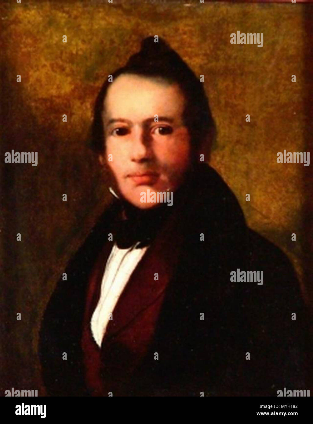 . Калужский Областной Художественный Музей Тулов Федор Андреевич 1792 - 1855 Портрет Александра Ивановича фон Бенкендорфа. 1839 . 1839. Тулов Федор Андреевич 32 Alexandr Iv. Benckendorff Foto Stock