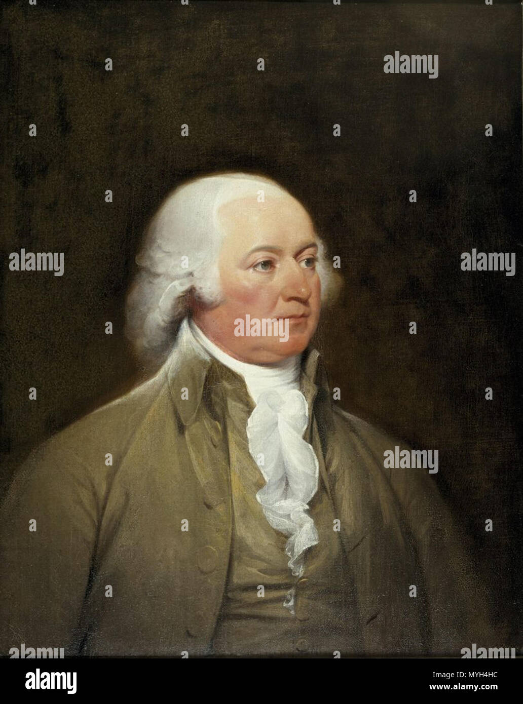 . Inglese: John Adams (1735-1826) . 1793 278 John Adams Trumbull Harvard Foto Stock
