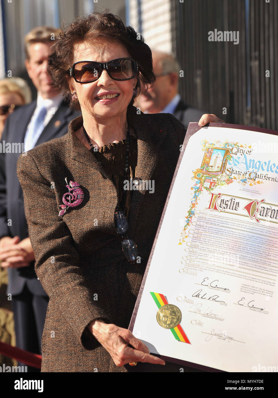 Leslie Caron_20 - Leslie Caron onorato con una stella sulla Hollywood Walk of fame a Los Angeles.Leslie Caron_20 evento nella vita di Hollywood - California, tappeto rosso Evento, STATI UNITI D'AMERICA, industria cinematografica, celebrità, fotografia, Bestof, arte cultura e intrattenimento, Topix celebrità moda, migliori della vita di Hollywood, evento nella vita di Hollywood - California, movie celebrità, personaggi televisivi, musica celebrità, Topix, Bestof, arte cultura e intrattenimento, fotografia, inchiesta tsuni@Gamma-USA.com , Tsuni Credito / STATI UNITI D'AMERICA, premiato con una stella sulla Hollywood Walk ofFame a Los Angeles, 2000 al 2009Leslie auto Foto Stock