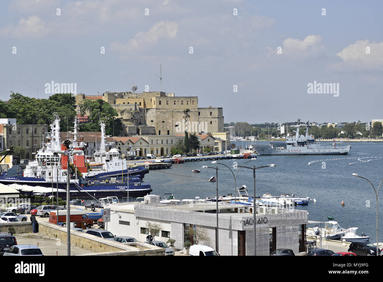 Italia Puglia Brindisi la porta 2 Foto Stock