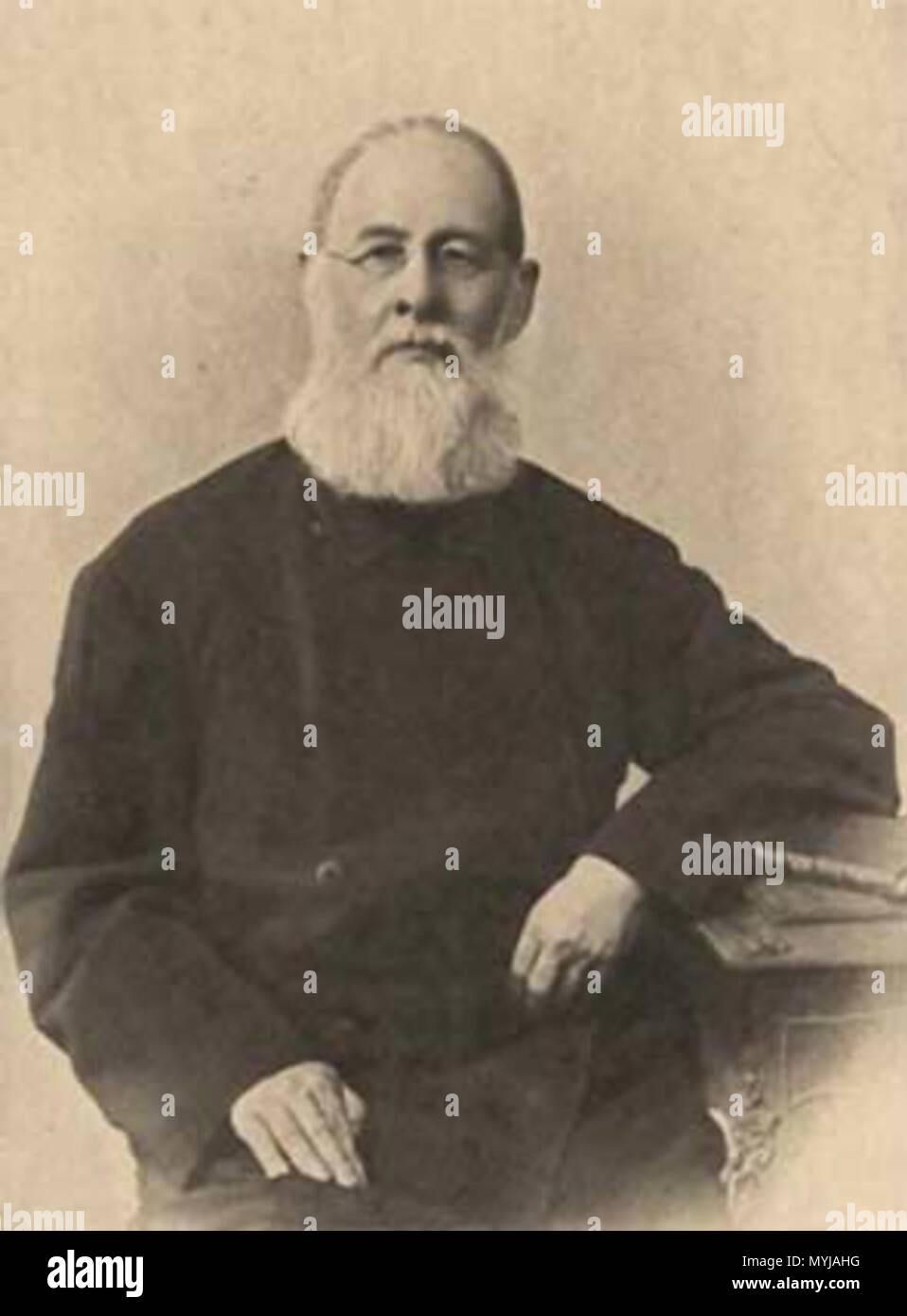 . Русский: Козлов Алексей Александрович (1831-1901), русский философ и публицист. Xix secolo. Sconosciuto 302 Kozlov-filosof Foto Stock