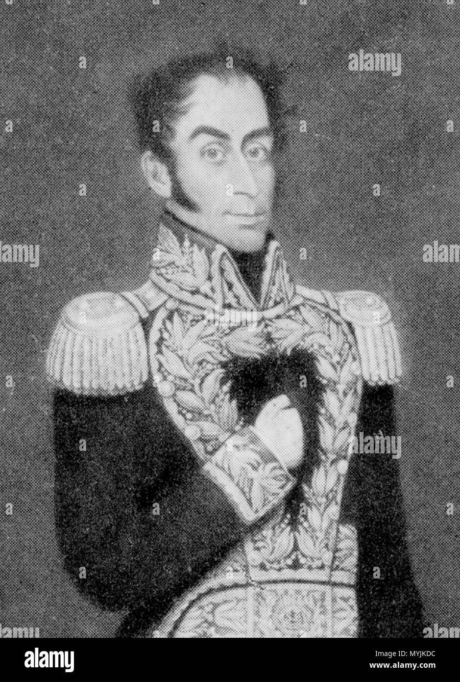 489 Simón Bolívar (mezza lunghezza) Foto Stock