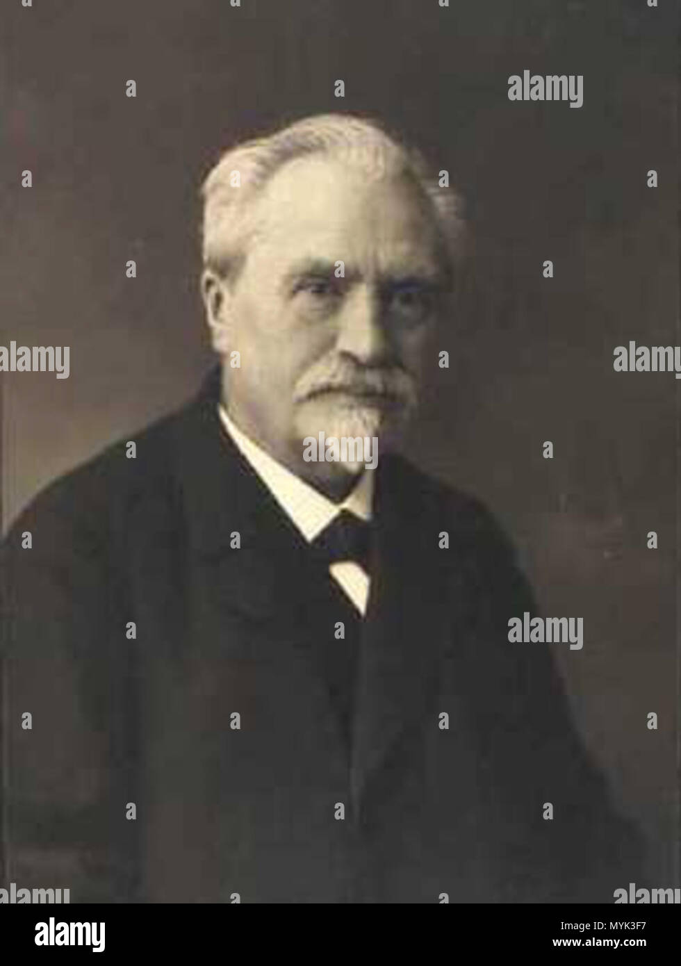 . Martin Clarentius Gertz (1844-1929), klassisk filolog . circa 1900. Sconosciuto 335 M Cl Gertz Foto Stock