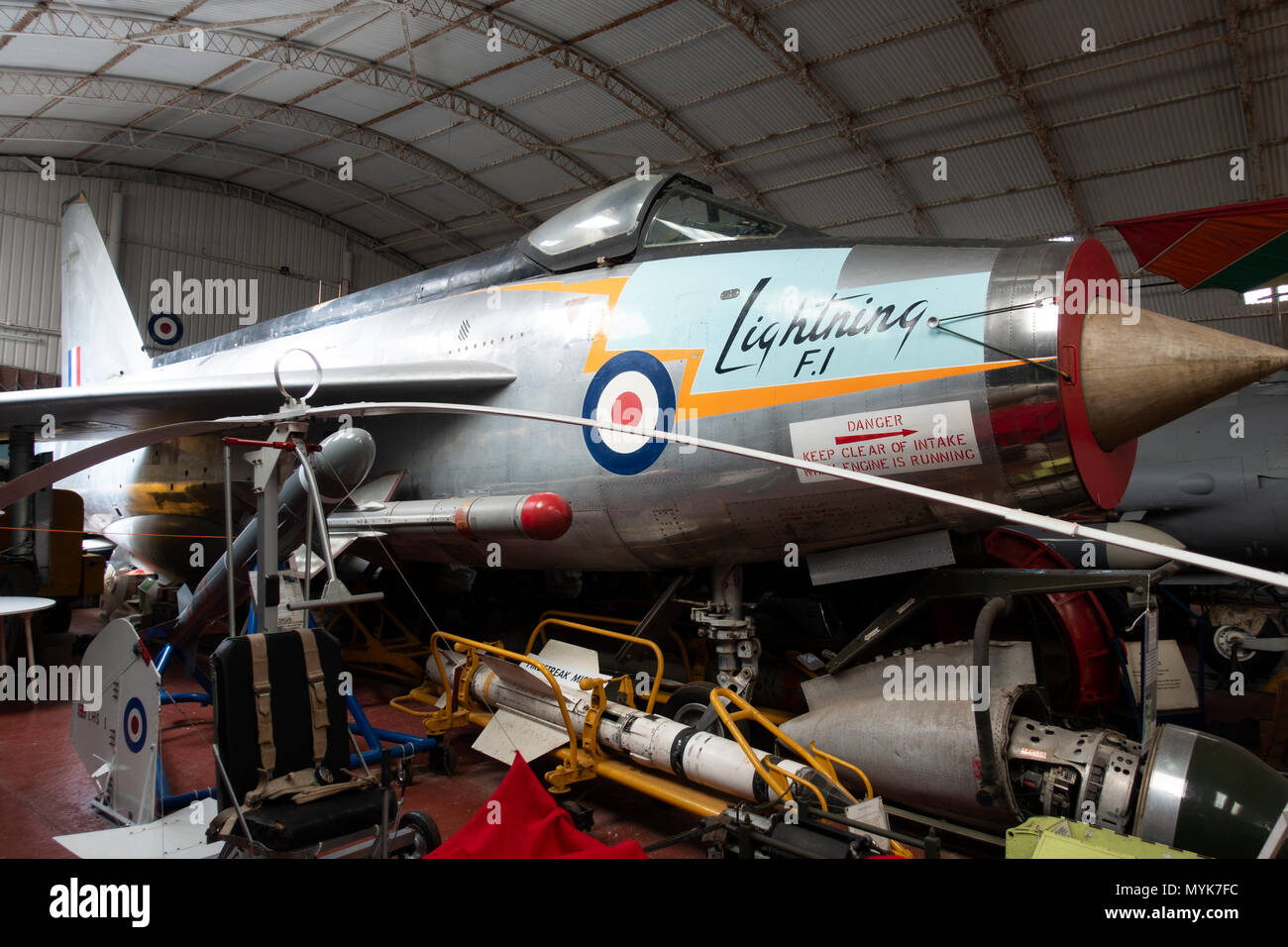 Norfolk e Suffolk Aviation Museum, Flixton, Suffolk, Regno Unito. Foto Stock