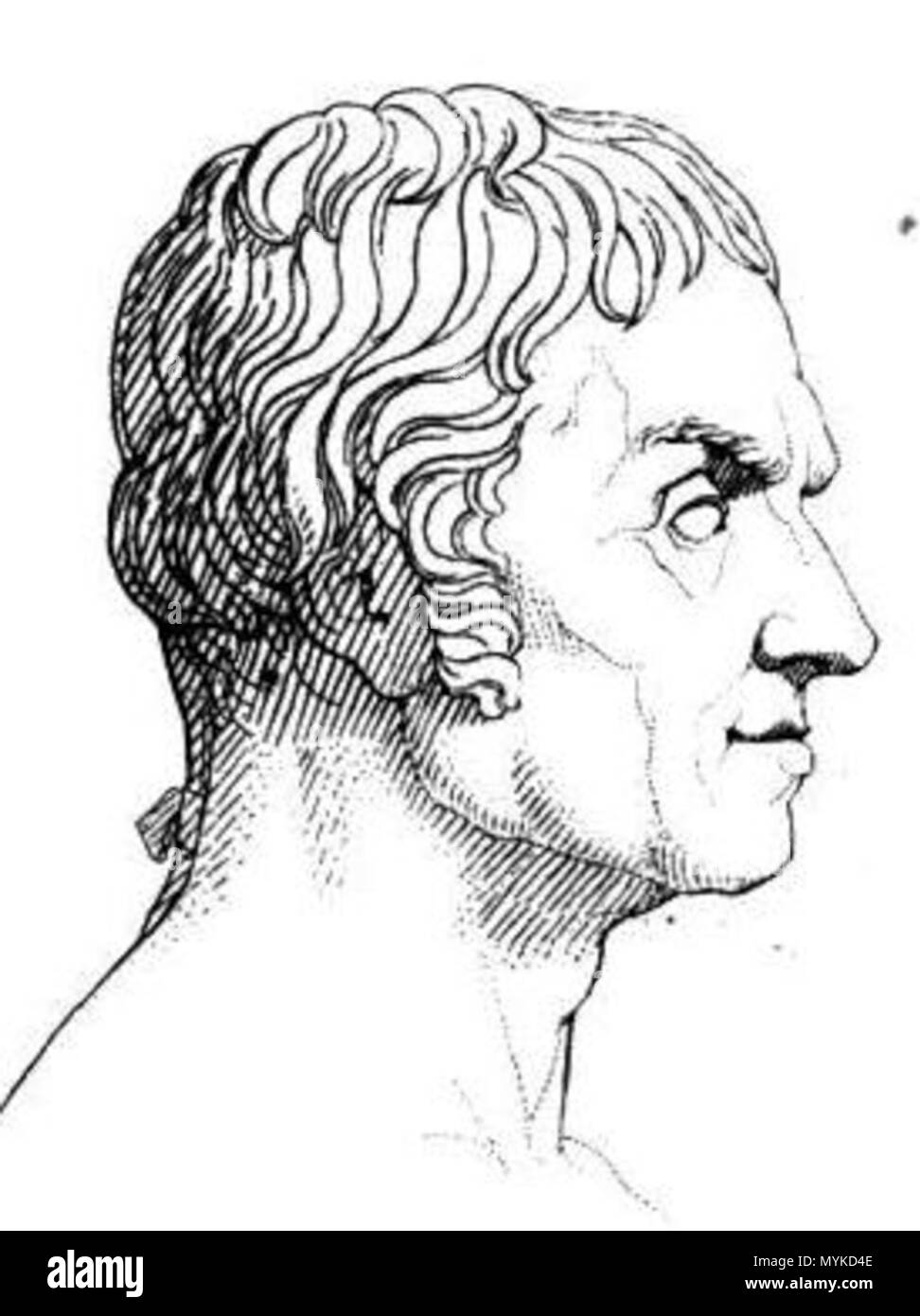 368 Moitte, Jean-Guillaume, d'après Gatteaux Foto Stock