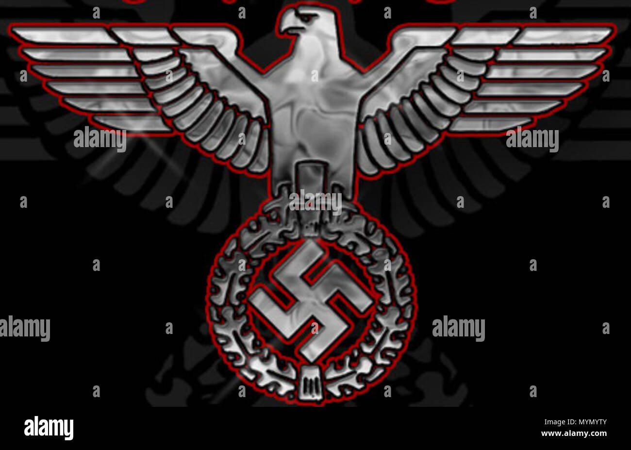 . Questo file non ha descrizione e può essere privo di altre informazioni. Si prega di fornire una descrizione significativa di questo file. . Questo file è privo di informazioni sull'autore. 383 Reichsadler nazista Foto Stock
