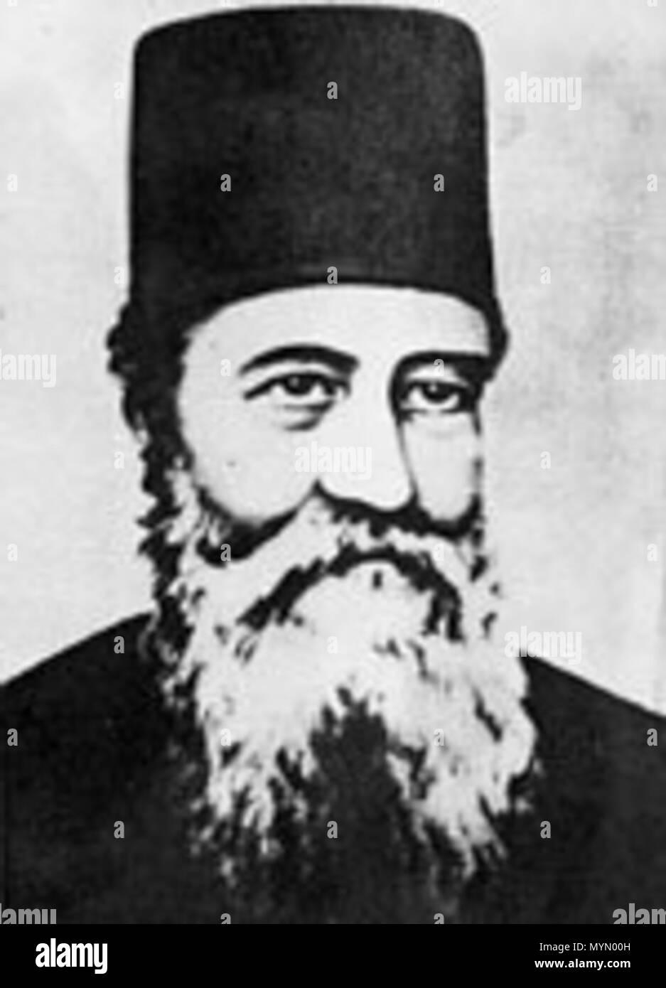 . Inglese: Ritratto di Neofit Bozveli (1785-1848), bulgaro leader religiosi Български: Портрет на Неофит Бозвели (1785-1848), Български църковен водач . prima di 1848. Sconosciuto 384 Neofit Bozveli ritratto Foto Stock