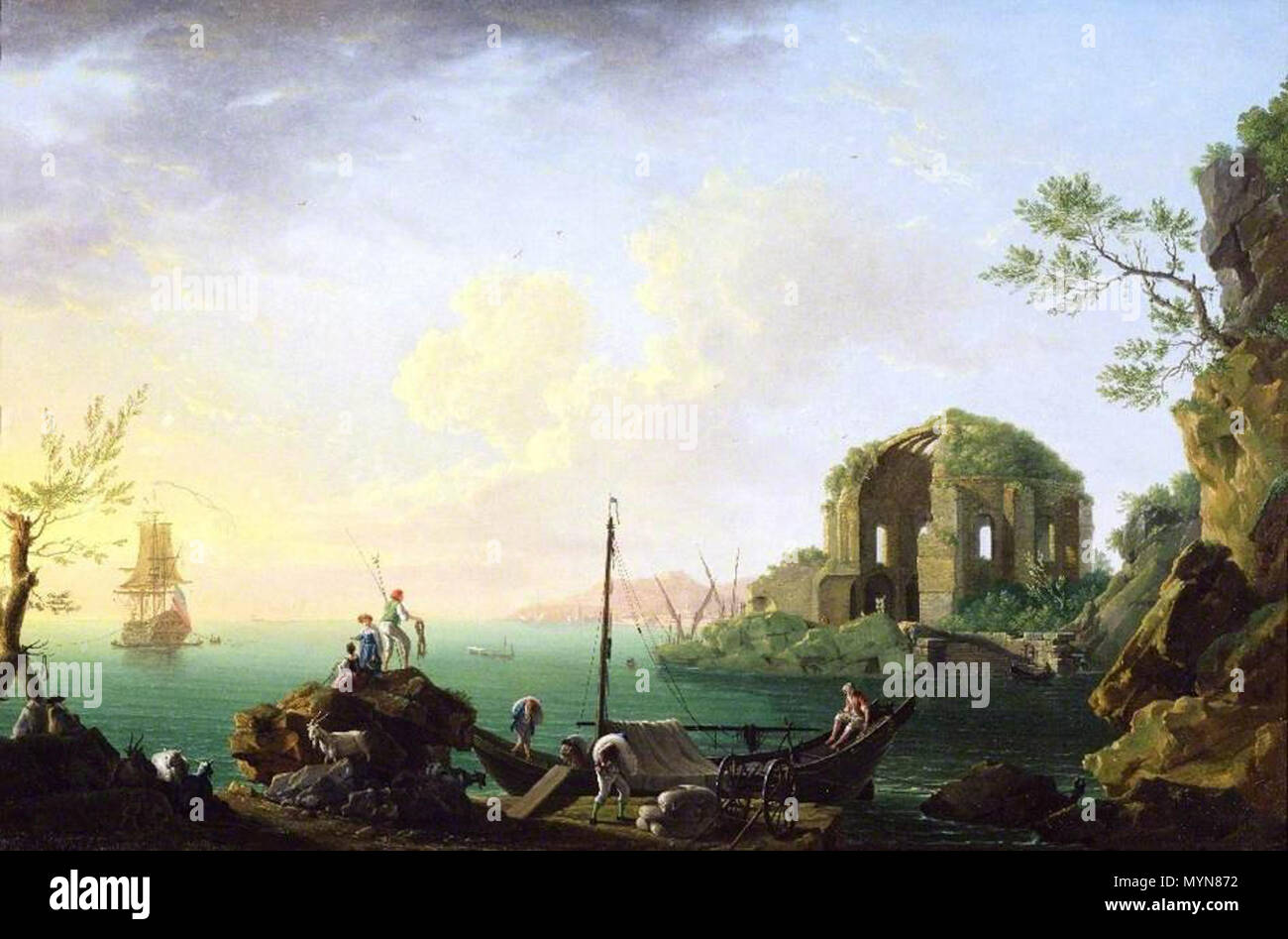 . Inglese: porto italiano scena, tramonto da Thomas Patch, 1770 . 8 Ottobre 2012 18:11:38. Thomas Patch (1725-1782) nomi alternativi Thomas Patch di Roma; Patch di Roma; thos patch; patch; t. Descrizione della patch inglese pittore, incisore e caricaturista Data di nascita e morte 13 Marzo 1725 30 aprile 1782 Luogo di nascita e morte Exeter Firenze sede di lavoro Roma (1747 - 1755); Firenze (1755 - 1782) Autorità di controllo : Q788247 VIAF: 312634169 ISNI: 0000 0000 8147 6887 ULAN: 500026395 LCCN: nr93029906 WGA: PATCH, Thomas WorldCat 410 Patchport Foto Stock