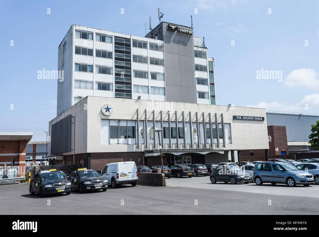Golden Eagle Hotel,Thornaby,l'Inghilterra,UK Foto Stock