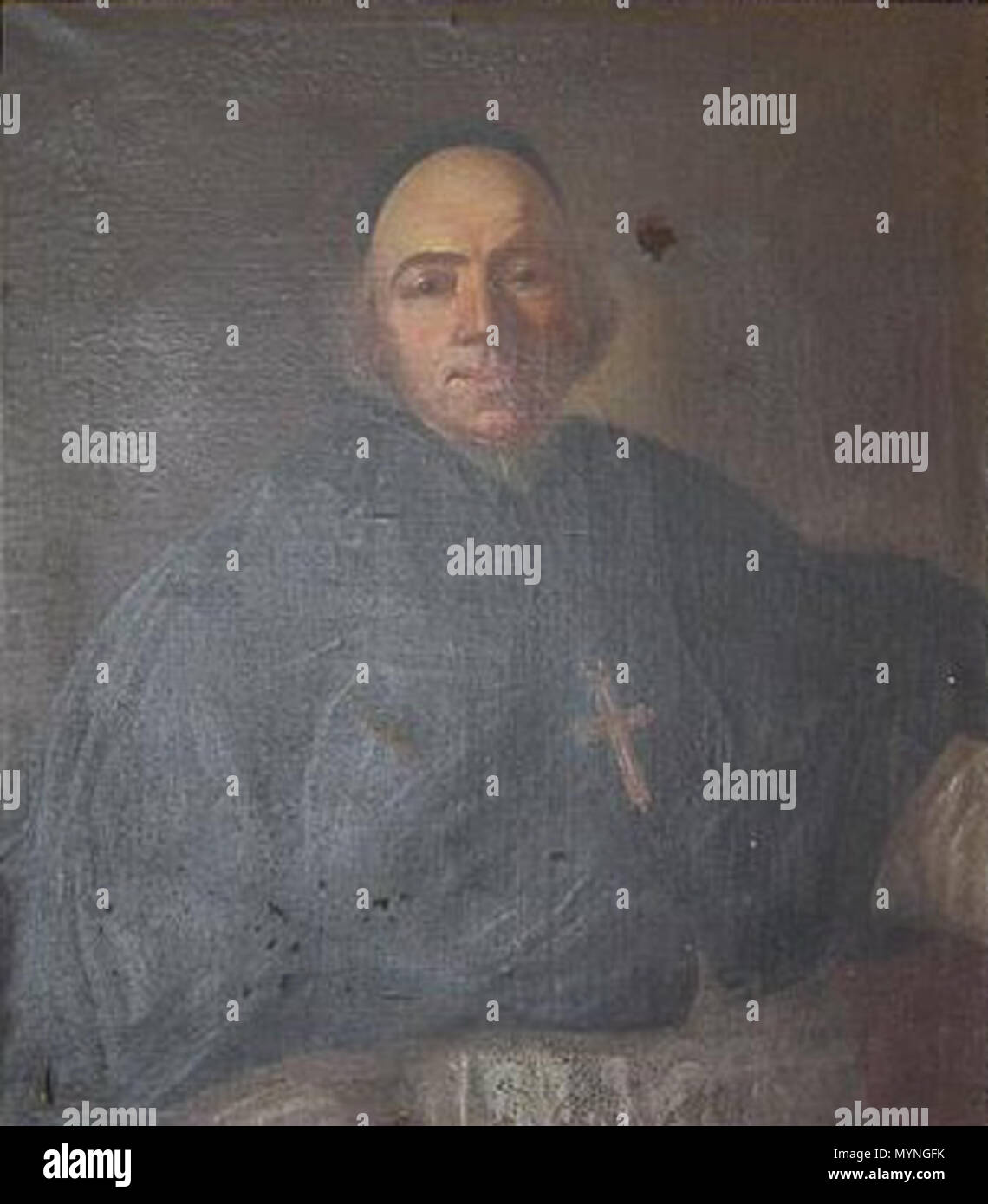 431 Ritratto d'onu abbé de la Ferté Foto Stock