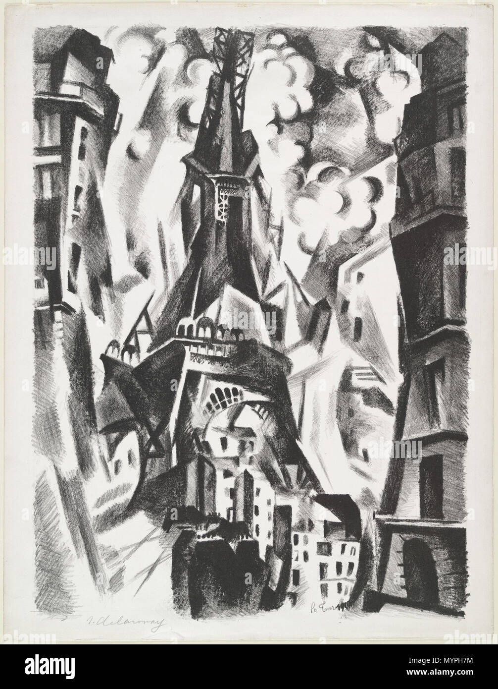 . Inglese: Robert Delaunay, La Tour (1925, Museo di Arte Moderna) . 1925. Robert Delaunay (1885-1941) nomi alternativi Robert Delaunay II; Robert II Delaunay; Robert Delaunay (1885-1941); Robert Victor Félix Delaunay; Delaunay Descrizione pittore francese e artista Data di nascita e morte 12 Aprile 1885 25 ottobre 1941 Luogo di nascita e morte Parigi Montpellier competente controllo : Q33978 VIAF: 68979341 ISNI: 0000 0001 0912 1333 ULAN: 500023463 LCCN: N50039043 NLA: 35034683 WorldCat 457 Robert Delaunay - La Tour - 1925 - Museo di Arte Moderna Foto Stock