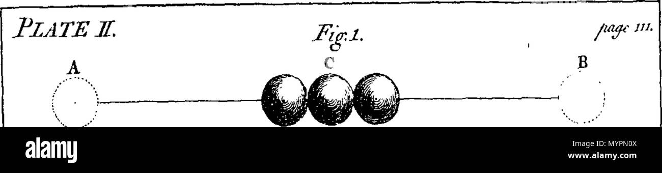 . Inglese: Fleuron dal libro: un saggio sul primo dei principi della filosofia naturale: in cui l uso di mezzi naturali o seconda provoca, nel Oeconomy del mondo materiale, è dimostrata dalla ragione, gli esperimenti di vario genere e la testimonianza dell'antichità. In quattro libri illustrati con rame-piastre. Dal Reverendo William Jones, fine della University College di Oxford; e autore di La dottrina cattolica della Trinità. 324 un saggio sul primo dei principi della filosofia naturale- in cui l uso di mezzi naturali Fleuron T116067-5 Foto Stock