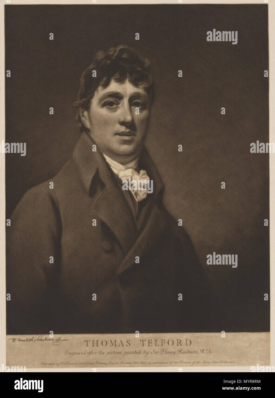 . Inglese: opera di Henry Macbeth-Raeburn . prima di 1941. Henry Macbeth-Raeburn (1860-1947) nomi alternativi Henry Raeburn; Henry Raeburn Macbeth-Raeburn; Henry Macbeth-Reaburn Descrizione British incisore, Data di nascita e morte 1860 1947 Periodo di lavoro autorità -1940 controllo : Q18508292 VIAF:?ISNI 46678441:?0000 0000 8224 5490] ULAN:?500001310 LCCN:?nr98034807 NLA:?36024993 WorldCat 99 Thomas Telford 1935 Foto Stock