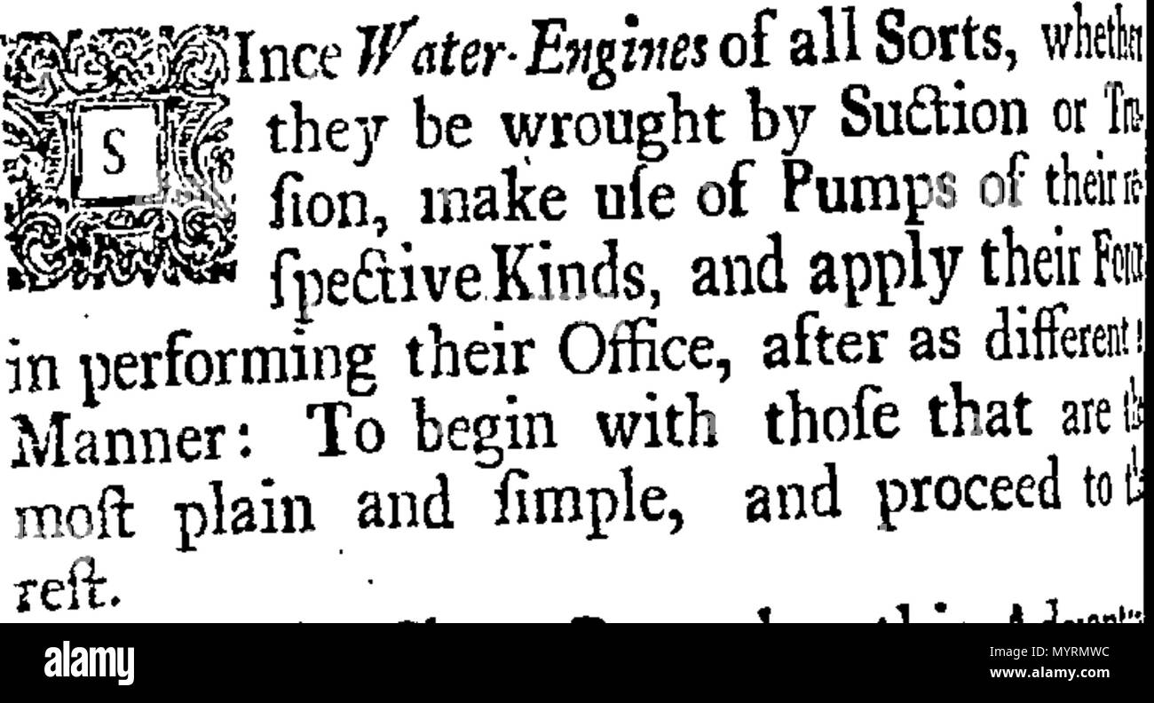 . Inglese: Fleuron dal libro: un sondaggio esatta della marea. Illustrando la sua produzione e propagazione, varietà e anomalia, in tutte le parti del mondo, soprattutto in prossimità delle coste della Gran Bretagna e dell'Irlanda. Con una dissertazione preliminare concernente l'origine delle molle, generazione di pioggia e la produzione di vento. Con quindici curioso mappe. La seconda edizione. A cui si aggiunge una chiara e succinta descrizione di un motore, che fetcheth acqua al di fuori del profondo e risuscita per la progettazione di altezza'd, progressivamente, con lo stesso movimento. Da E. Barlow, Gent. 331 Un sondaggio esatta della marea Fleuron Foto Stock