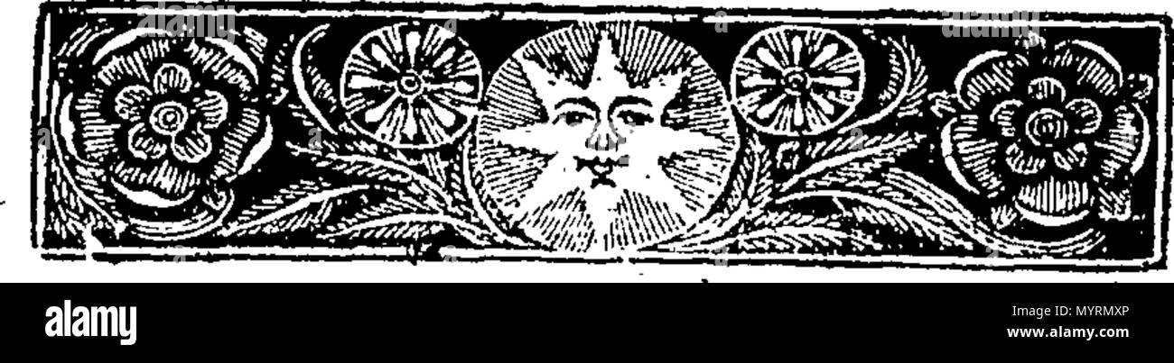 . Inglese: Fleuron dal libro: un esame riguardante il grande peccato di prendendo il nome di Dio invano. 331 un esame riguardante il grande peccato di prendendo il nome di Dio invano. Fleuron T027425-2 Foto Stock