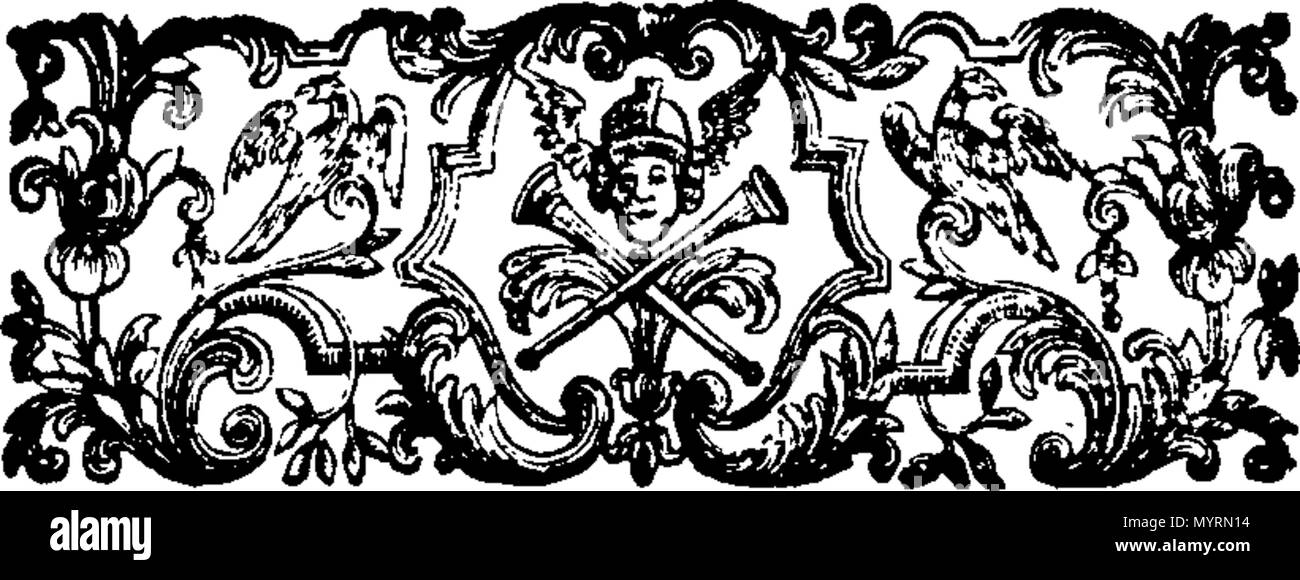 . Inglese: Fleuron dal libro: un esame del caso di Roman-Catholics dell Irlanda, recentemente pubblicato. 332 Un esame del caso di Roman-Catholics dell Irlanda, recentemente pubblicato. Fleuron T087205-2 Foto Stock