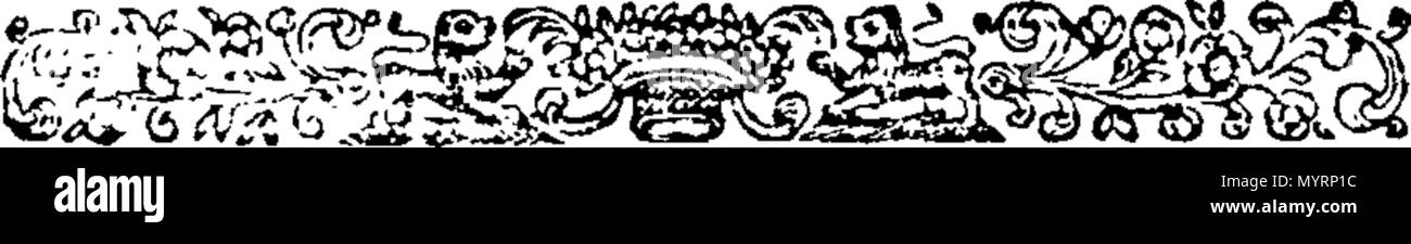 . Inglese: Fleuron dal libro: uno storico conto della grande rivoluzione che accadono'd nell'republick delle province unite nel 1747. Con la genealogia dei diversi rami della Serenissima Casa di Nassau. E una spiegazione dei motivi alla invasione di Fiandra olandese dalle truppe francesi, che ha dato occasione per l elezione di un Statholder. Dal Sig. Rousset. 336 uno storico conto della grande rivoluzione che accadono'd nell'republick delle province unite nel 1747 Fleuron N002293-1 Foto Stock