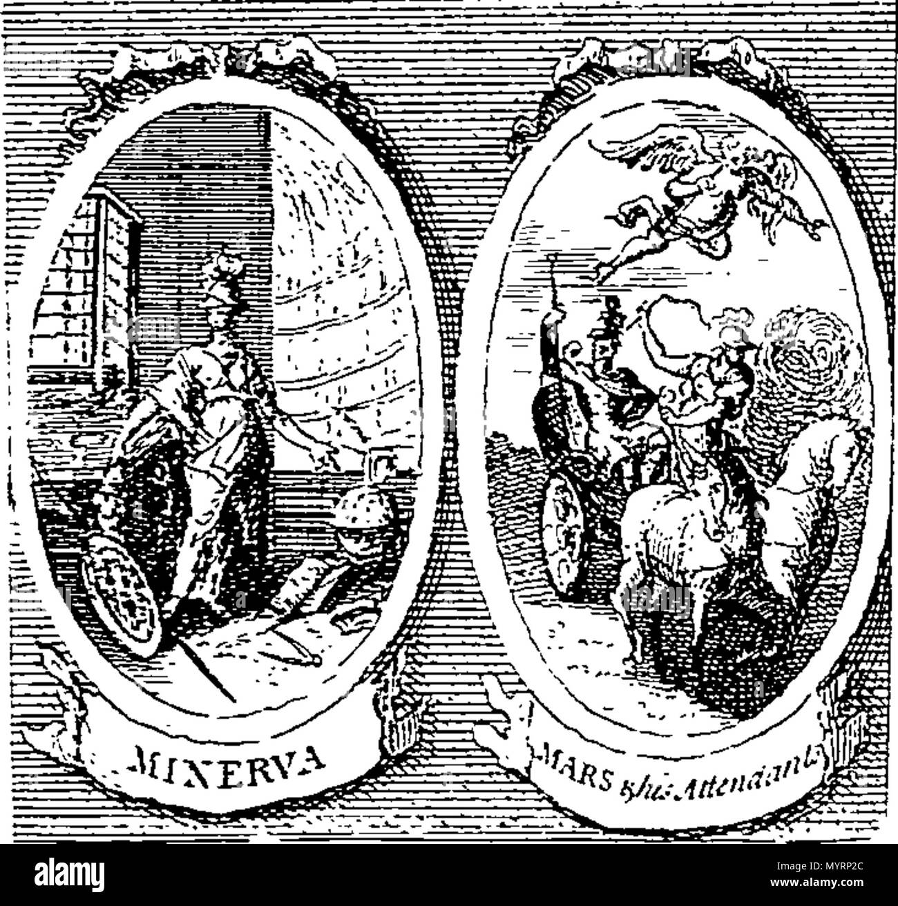 . Inglese: Fleuron dal libro: un account storico delle nazioni dei ed eroi; sono necessarie per la comprensione degli antichi poeti. Essendo un miglioramento di tutto ciò che è stato scritto finora, dal greco, latino, francese e inglese autori, su quell'oggetto. Dal Dottor Re. 336 Un account storico delle nazioni dei ed eroi; sono necessarie per la comprensione degli antichi poeti Fleuron N002365-5 Foto Stock